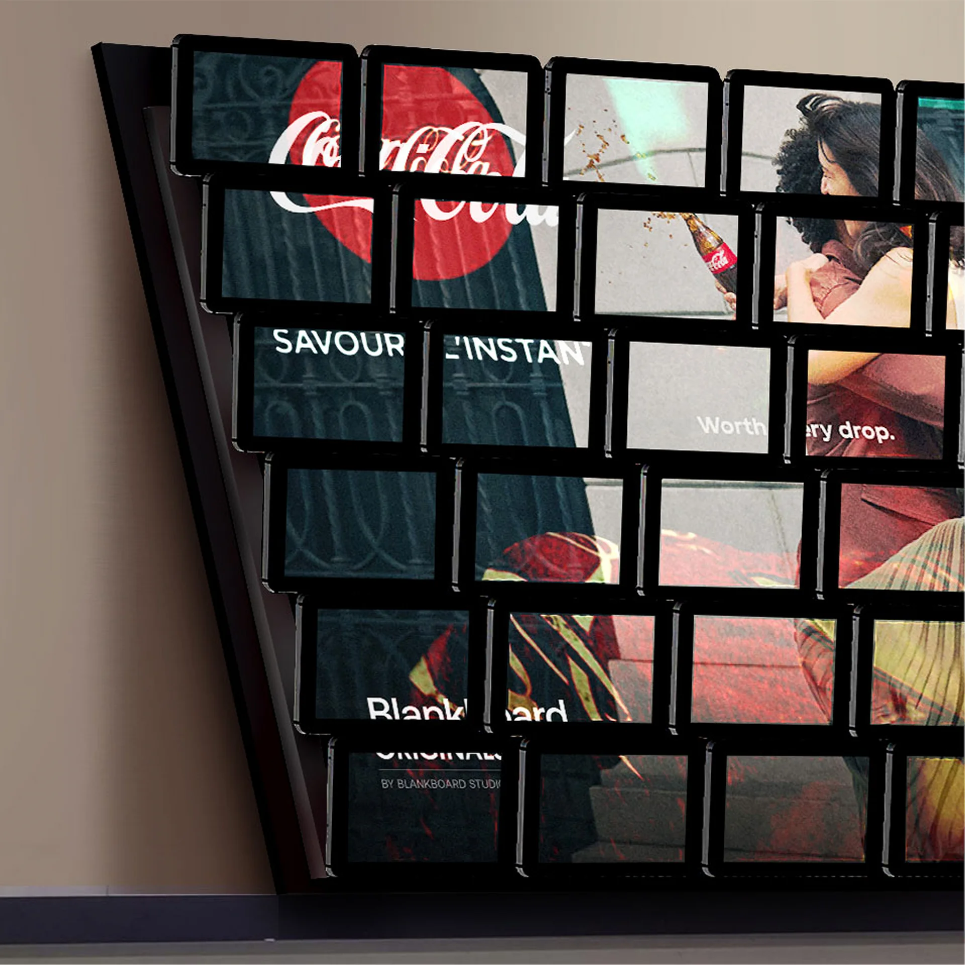Pick up a screen